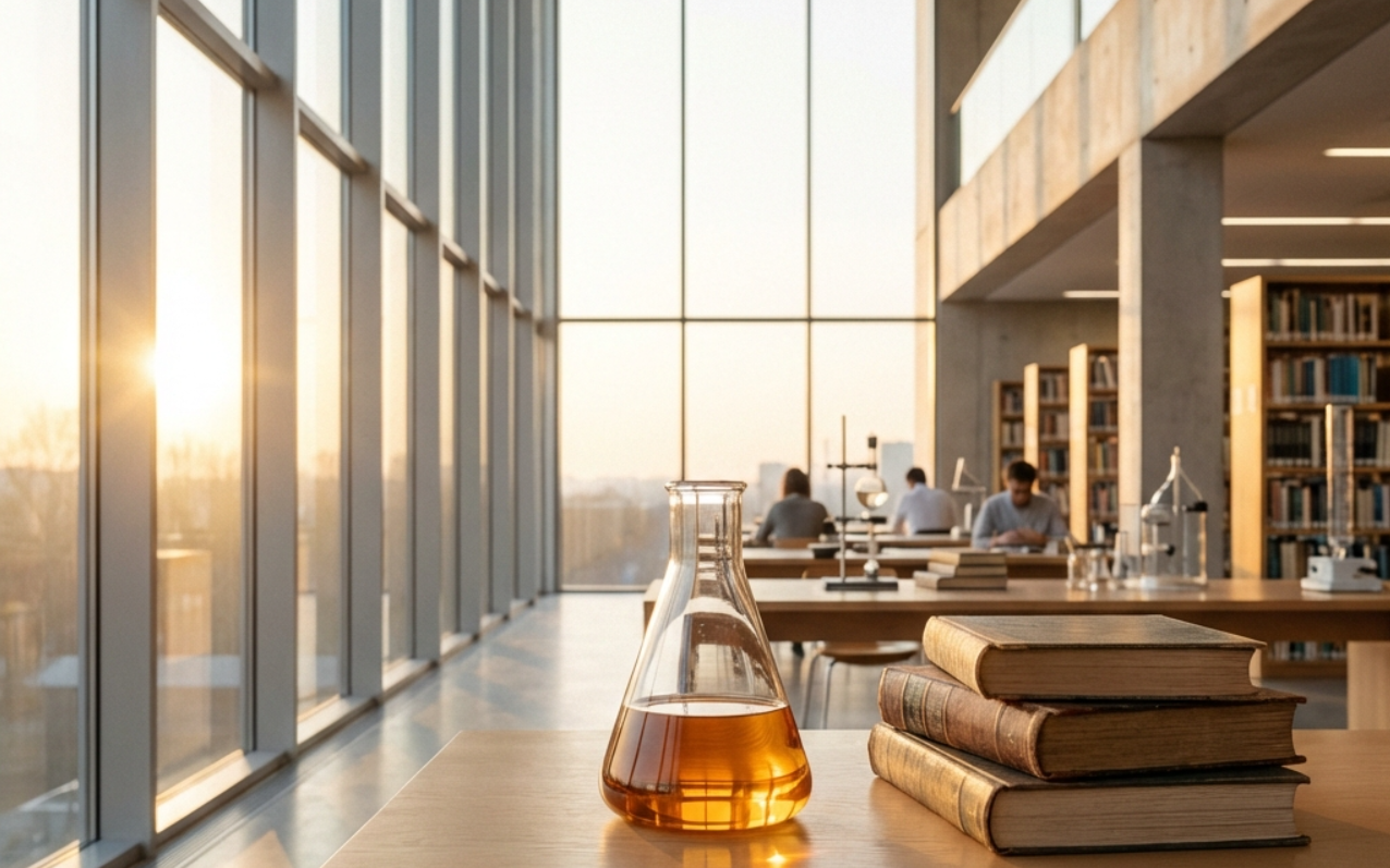 باحثون سودانيون في مختبر علمي حديث